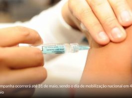 Vacinação contra a gripe tem início em 15 de abril na Bahia