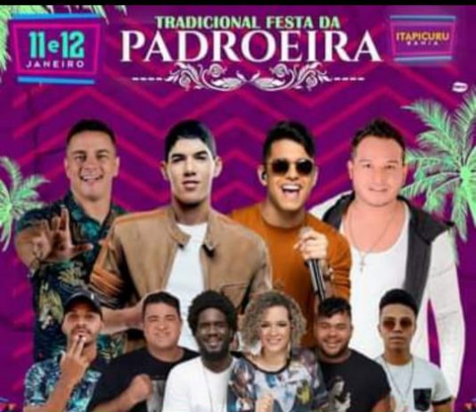 Prefeitura divulga grade de atrações da Festa da Padroeira de Itapicuru