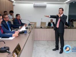 SAJ: Câmara dá posse ao suplente de vereador Altemir Dias que assume vaga no Legislativo