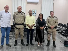 SAJ: Gestão municipal realiza reunião com representantes das polícias Civil e Militar