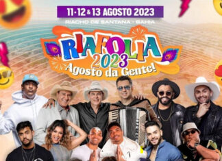 CONFIRMADO MAIS UM RIA FOLIA EM RIACHO DE SANTANA NA BAHIA