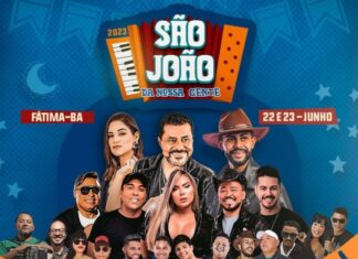PREFEITURA DE FÁTIMA ANUNCIA A GRADE DE ATRAÇÕES DO SÃO JOÃO