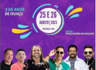 ACABOU A ESPERA! PREFEITURA DE ITUAÇU DIVULGA ATRAÇÕES DO ITUFOLIA 2023