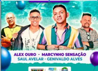 DIVULGADA A GRADE DE ATRAÇÕES DE ITAETÊ 2023