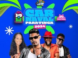 CARNAVAL DE PARATINGA 2024: MAIS DE 15 ATRAÇÕES FARÃO PARTE DA PROGRAMAÇÃO