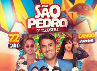 São Pedro de Tartaruga será realizado neste sábado (22/07/23); confira horários dos shows