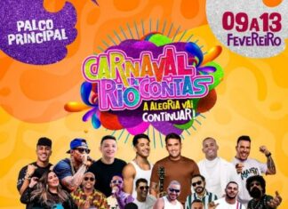 PROGRAMAÇÃO DO CARNAVAL 2024 EM RIO DE CONTAS