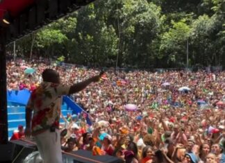 Escandurras marca presença na Lavagem de Monte Gordo
