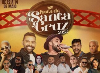 PROGRAMAÇÃO FESTA DE SANTA CRUZ 2023
