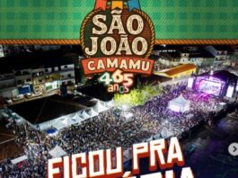 SÃO JOÃO DE CAMAMU, GRANDE SUCESSO