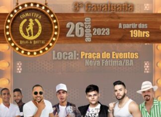 CAVALGADA DA COMITIVA BELAS E BRUTAS EM NOVA FATIMA ESTÁ CONFIRMADA