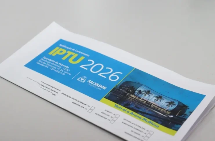 IPTU 2026: Prazo para pagamento da cota única e da primeira parcela termina na quinta em Salvador