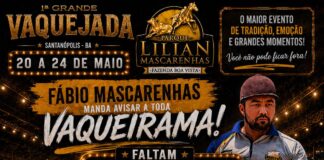 Parque Lilian Mascarenhas será palco da maior vaquejada da região