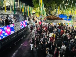 Vitor e Diogo unem sertanejo e forró em apresentação marcante no Forró Mut, em Camaçari
