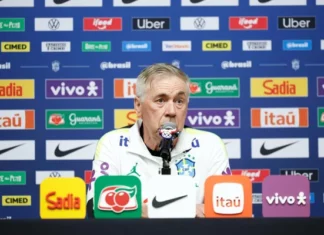 Ancelotti esconde escalação da Seleção, barra titular e avisa: ‘Não queremos assumir riscos’