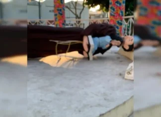 Imagem de Santo Antônio aparece quebrada em praça de SAJ