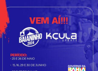 O futuro do futebol está chegando! O Baianinho 2024 vem aí!