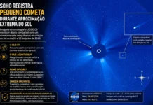 Cometa caiu no Sol? Entenda o que se sabe sobre objeto que desapareceu após mergulhar em direção ao astro