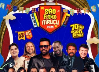 ITIRUÇU DIVULGA GRADE OFICIAL DO SÃO PEDRO 2026