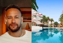 Neymar escolhe resort 5 estrelas com diária de R$ 44 mil para férias