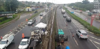 Obras na BR-324 sofrem pausa após decreto de situação de emergência
