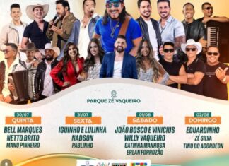 O município de Candiba se transformou no centro das atenções da cultura sertaneja regional.