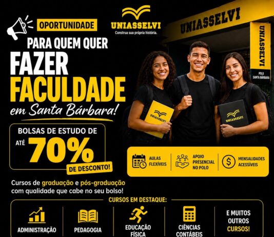 Polo da UNIASSELVI em Santa Bárbara ganha reforço