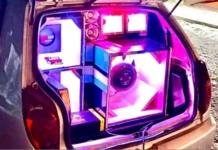 PM apreende carro com som do tipo paredão durante ocorrência em Feira de Santana