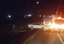 Motorista fica ferido em colisão na BR-101, entre Sapeaçu e Cruz das Almas
