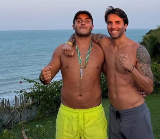 Aos 16 anos, filho de Ivete Sangalo impressiona em foto com o pai e web dispara: ‘Parecem irmãos’