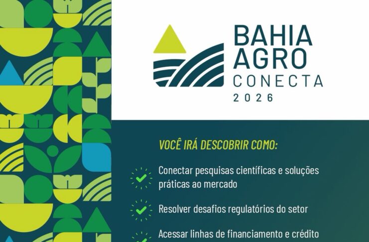 Inovação e tecnologia são destaque no Bahia Agro Conecta 2026, que reúne especialistas e representantes do agronegócio baiano