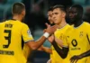 Com suspeita de bactéria na água do estádio, elenco do Borussia Dortmund deixa local sem tomar banho